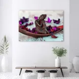 obraz-deco-panel-budda-i-platki-120x80-stan-nowy