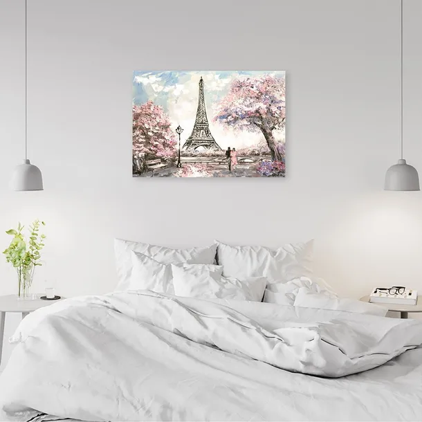 obraz-na-plotnie-wieza-eiffla-wiosna-120x80-stan-nowy