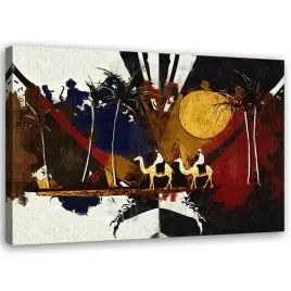 obraz-na-plotnie-pejzaz-afrykanski-100x70