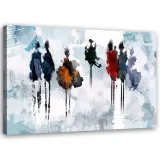 obraz-na-plotnie-spacer-100x70