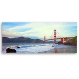 obraz-na-plotnie-golden-gate-bridge-90x30-stan-nowy