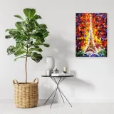 obraz-na-plotnie-malowana-wieza-eiffla-40x60-stan-nowy