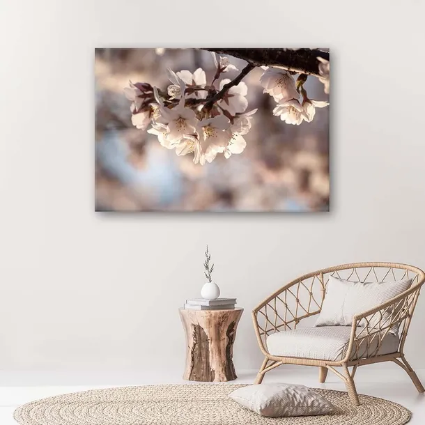 obraz-na-plotnie-kwitnaca-wisnia-90x60-stan-nowy