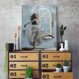 obraz-na-plotnie-tancerka-3-40x60-stan-nowy