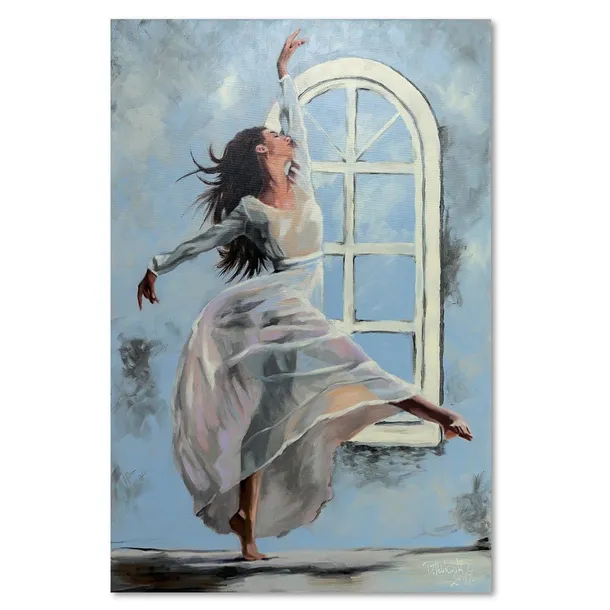 obraz-na-plotnie-tancerka-3-40x60-stan-nowy