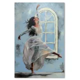 obraz-na-plotnie-tancerka-3-40x60-stan-nowy