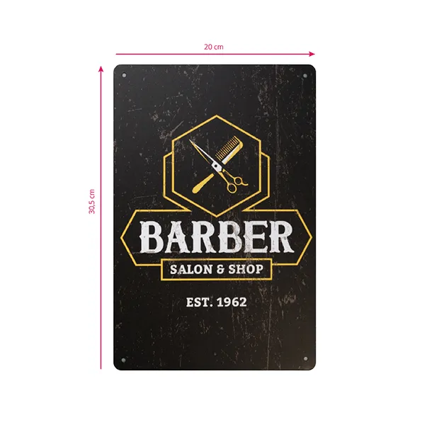 tablica-ozdobna-barber-b035-stan-nowy