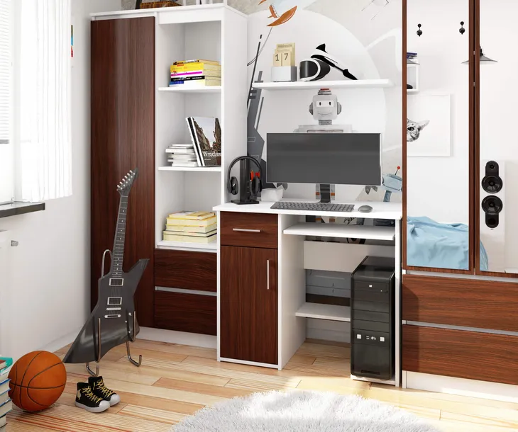 biurko-jay-90-cm-biale-wenge-glebokosc-mebla-50-cm