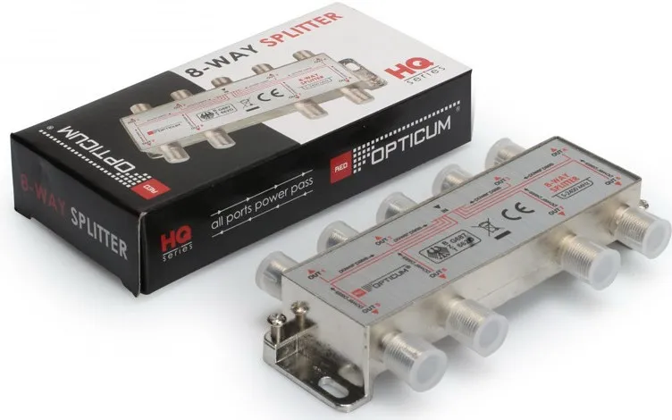rozgaleznik-1-8-splitter-sat-dvb-t2-4k-opticum-stan-nowy