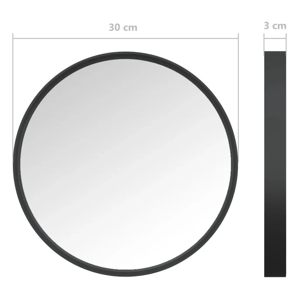 lustro-scienne-czarne-30-cm-stan-nowy