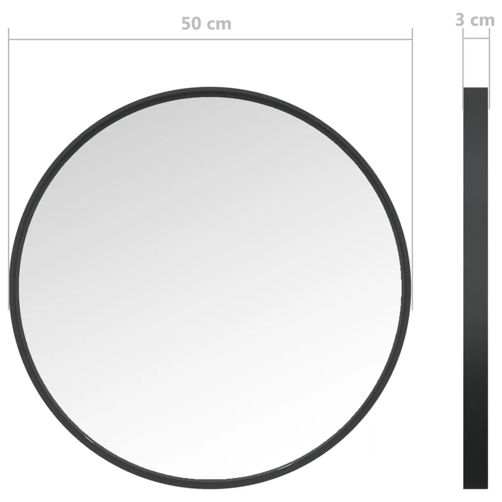 lustro-scienne-czarne-50-cm-stan-nowy