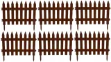 plotek-ogrodowy-palisada-duzy-kraweznik-plot-36m-stan-nowy-material-tworzywo-sztuczne-kolor-brazowy
