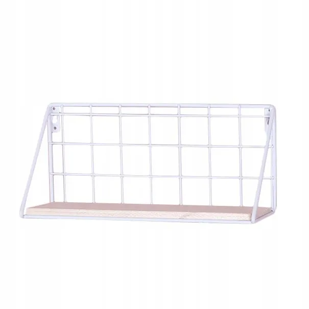 polka-scienna-styl-loft-25-cm-biala