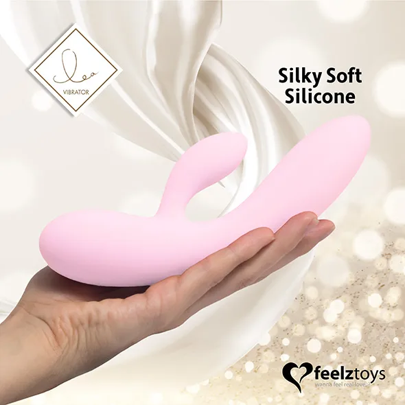 feelztoys-lea-rabbit-vibrator-soft-pink-stan-nowy