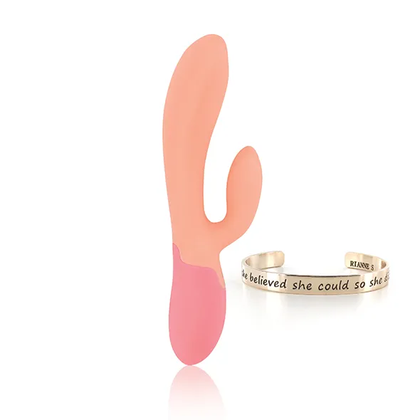 rs-essentials-xena-rabbit-vibrator-peach-and-coral-stan-nowy
