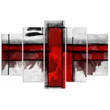 obraz-czerwona-abstrakcja-150x100-sposob-wykonania-druk-cyfrowy