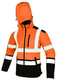 kurtka-softshell-softref-pomaranczowa-ostrzeg