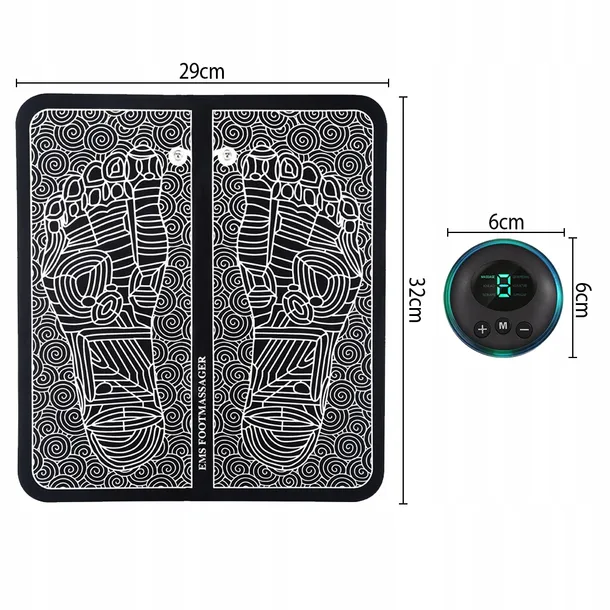 masazer-stymulacja-stop-mata-ems-elektrostymulator-stan-nowy-kolor-dominujacy-czarny