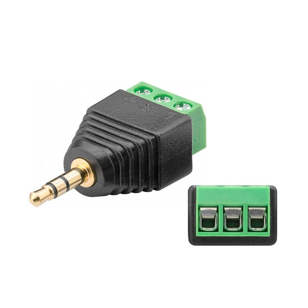 Wtyczka mini jack 3,5mm wtyk męski TRS 3 pin ERLI.pl