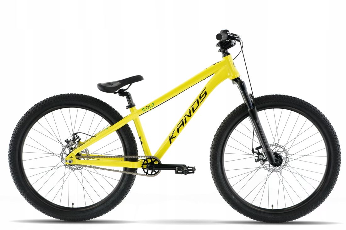 ROWER DIRT 26 KANDS COLT 2XT MECH żółty 2022 ERLI.pl