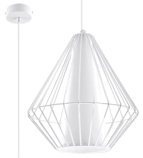 lampa-wiszaca-demi-biala-e27