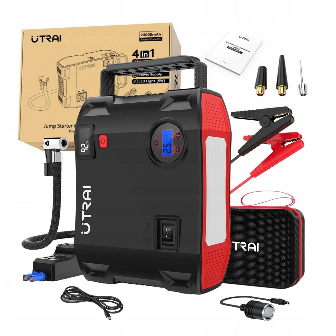 ROZRUCH JUMP STARTER POWERBANK BOOSTER KOMPRESOR ERLI.pl