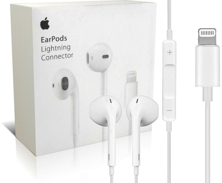 SŁUCHAWKI APPLE IPOD EARPODS LIGHTNING PRZEWODOWE + PILOT ERLI.pl