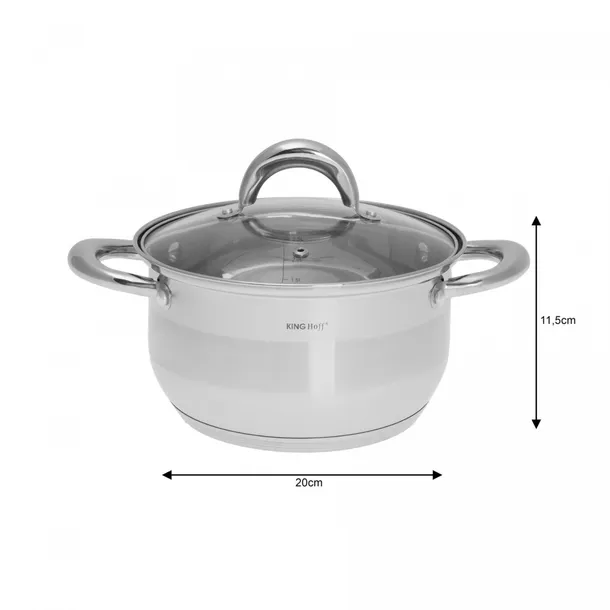 garnki-kinghoff-silver-10-ele-kh-1096-stan-nowy