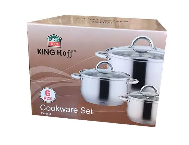 garnki-kinghoff-silver-6-ele-kh-4447-stan-nowy