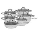 garnki-kinghoff-silver-marble-12-ele-kh-1098-stan-nowy