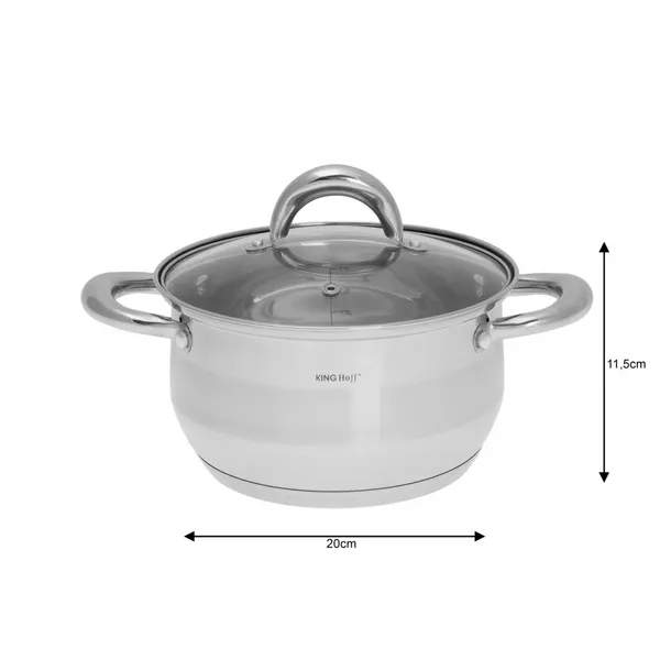 garnki-kinghoff-silver-marble-12-ele-kh-1098-stan-nowy