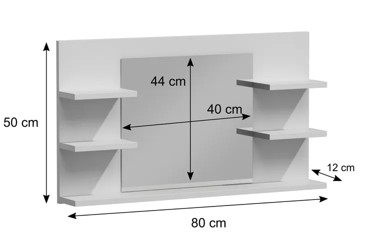 lustro-lumo-l5-biel-ksztalt-kwadratowy
