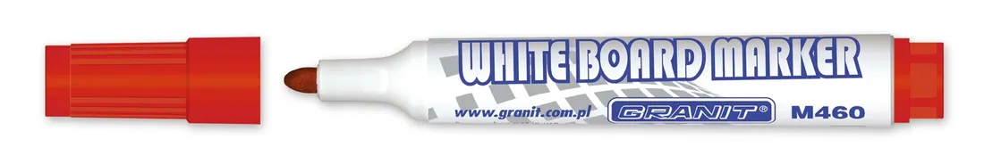 marker-do-bialych-tablic-m460-czerwony-granit