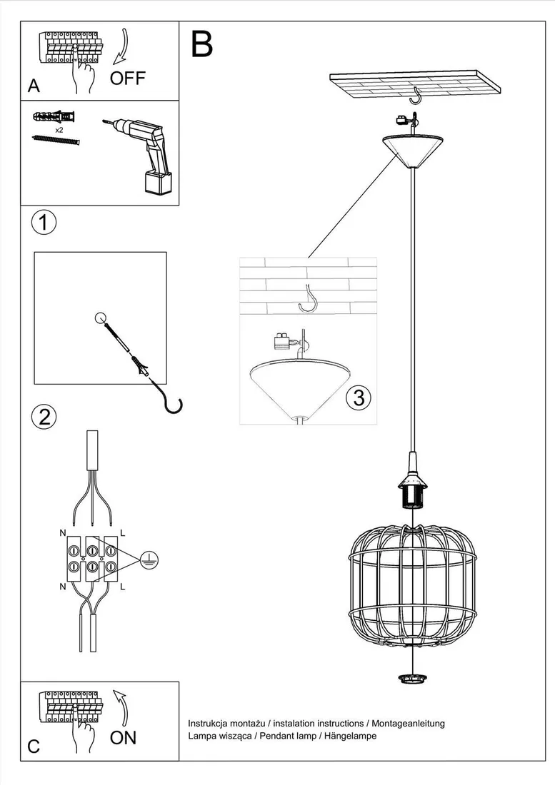 lampa-wiszaca-celta-biala
