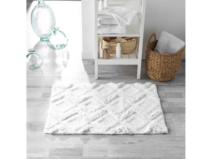 dywanik-ikatis-bialy-50x80-stan-nowy