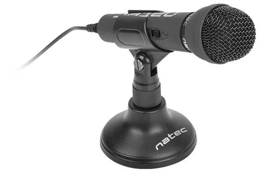 mikrofon-natec-adder-black-stan-nowy