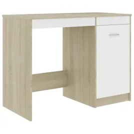 biurko-biel-i-dab-sonoma-100x50x76cm-material-drewnopochodny
