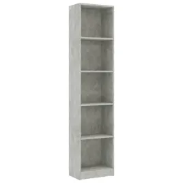 5-poziomowy-regal-betonowy-szary-40x24x175-cm