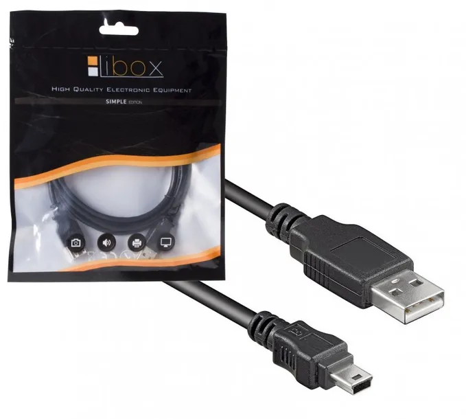 kabel-wtyk-usb-wtyk-mini-usb-3m