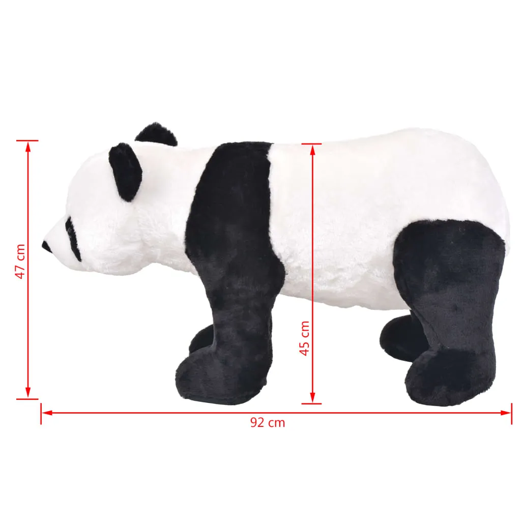 pluszowa-panda-stojaca-czarno-biala-xxl-stan-nowy