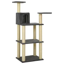 drapak-dla-kota-ze-slupkami-sizalowymi-ciemnoszary-119-cm