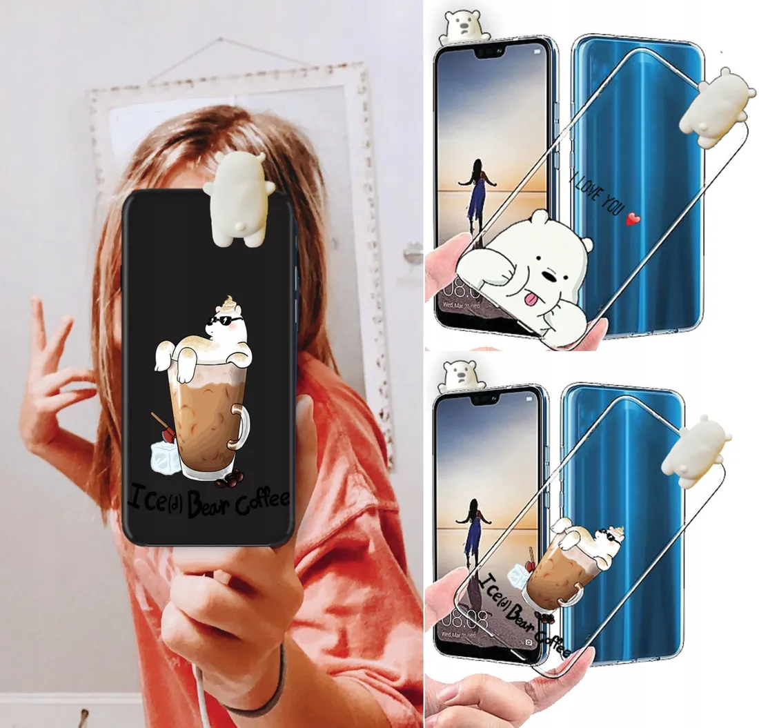 etui-case-3d-lalka-bialy-mis-iphone-13-pro-max-stan-nowy