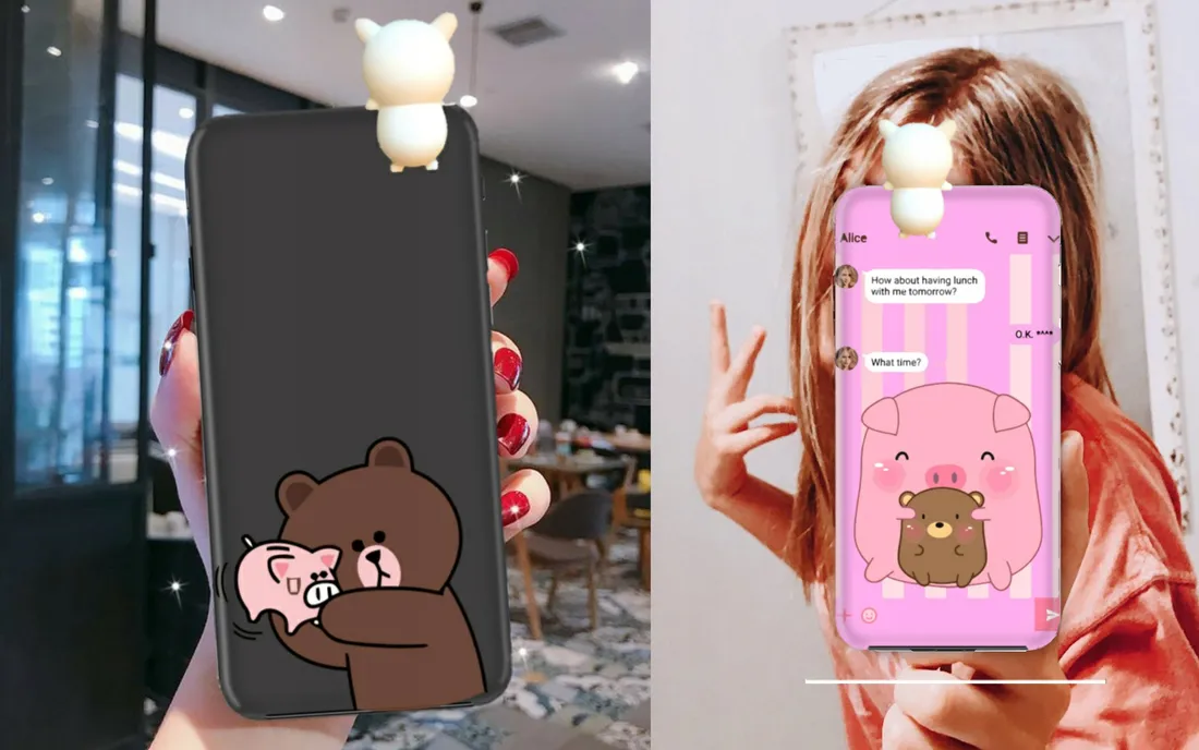 etui-3d-lalka-misio-pig-do-iphone-13-pro-max-stan-nowy