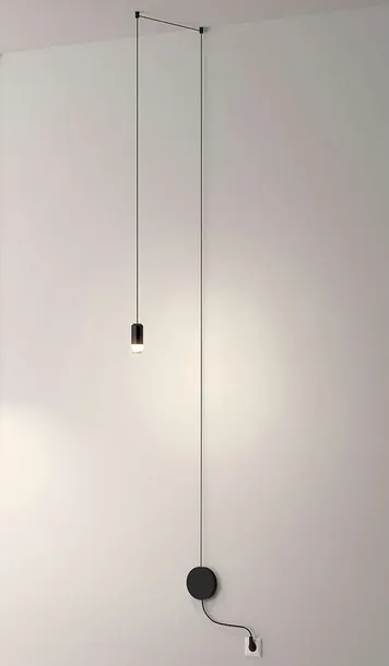 lampa-scienna-flusso-wall-czarna-stan-nowy