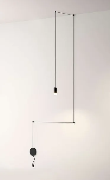 lampa-scienna-flusso-wall-czarna-stan-nowy
