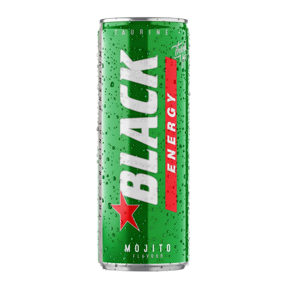 Black Energy Mojito Gazowany Energetyzujący 250 Ml X 24 Sztuki Erli Pl