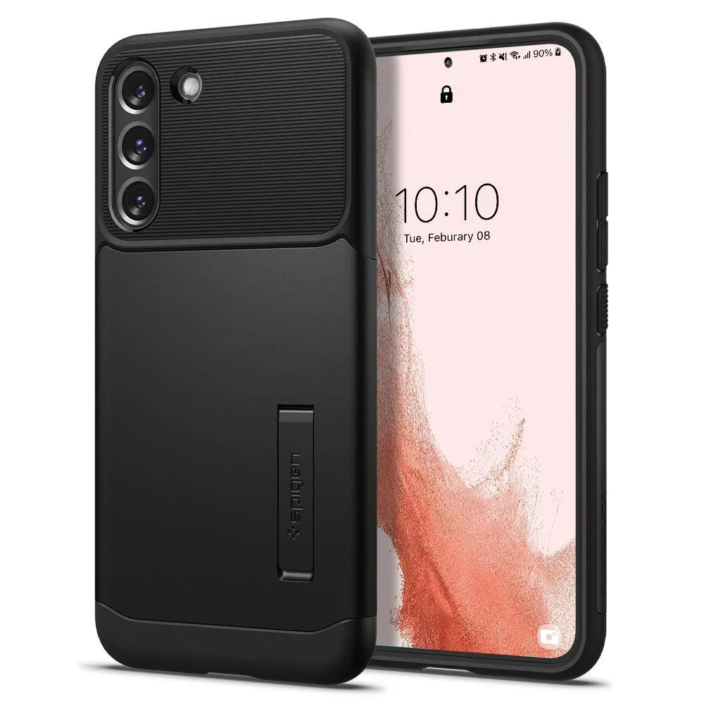 spigen-slim-armor-galaxy-s22-black