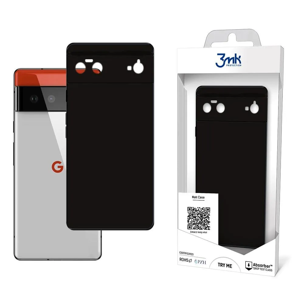 google-pixel-6-pro-5g-3mk-matt-case-black