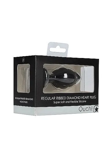 regular-ribbed-diamond-heart-plug-black-stan-nowy