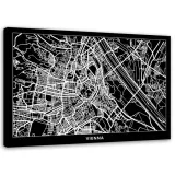 obraz-na-plotnie-wieden-plan-miasta-100x70